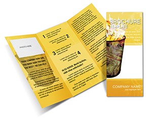 Risks in the Stock Market Brochure templates