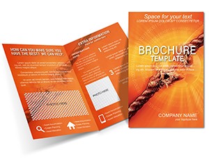 Network Failure Brochure Template