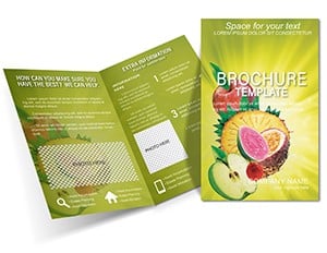 Useful Properties of Fruit Brochure Templates