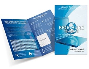 Computers with Access to Network Brochure Templates