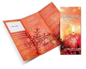 Christmas Souvenirs Brochure Templates
