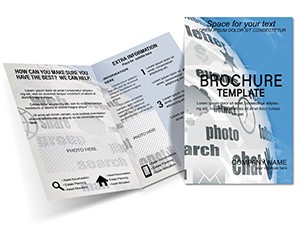 Web Portal Brochure template