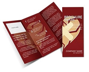 Medical Cracked Heart Brochure design template