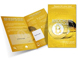 Selling Bitcoin Brochure template