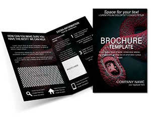 Ebola Virus Structure Brochure template