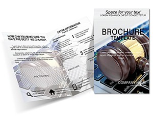 Cloud Law Brochure Template Design