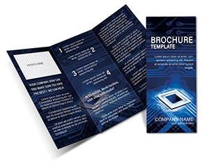 Chip Technology Brochure template