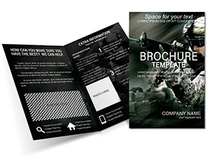 Special Forces Brochure templates