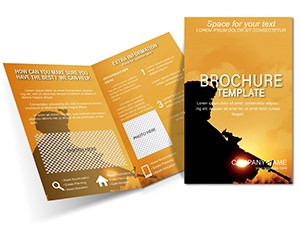 Empowering Soldiers: Half Fold Brochure Template