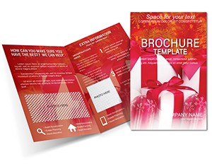 Gift Families Brochure templates