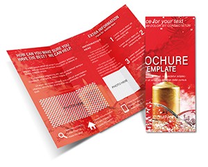 Holiday Spirit with Stunning Christmas Decorations Design - Brochure Template Download
