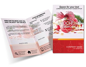 Christmas Composition Brochure templates