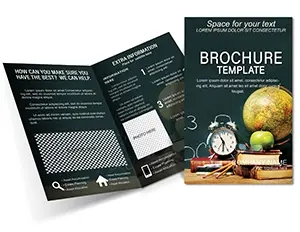 Time Lessons Brochure Template - Download, Design, Print