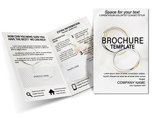 Favorable Days Wedding Brochures template