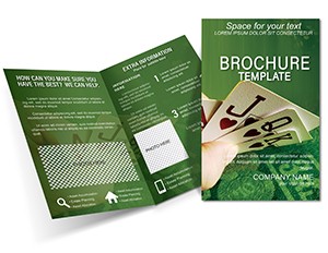 Way to Win at Cards Brochures templates