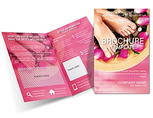 Relaxation Feet Brochures templates