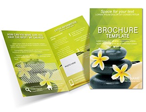 Stone Massage Brochures templates