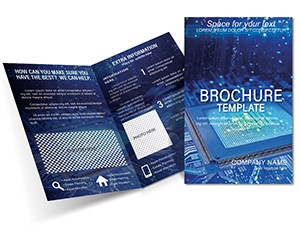 Computer Chip Brochures templates