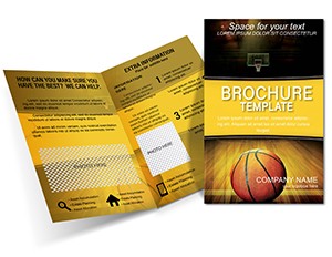 Federation Basketball Brochures templates
