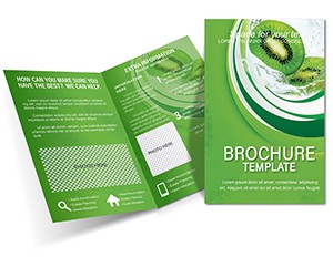 Benefits of Kiwi Fruit Brochure template