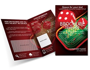Casino Bones Art Brochures templates
