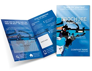 Sport: Biathlon Brochures template