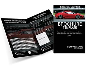 Speed Concept Car Brochures templates