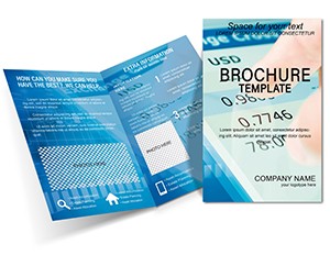 Forex Exchange Brochure design template