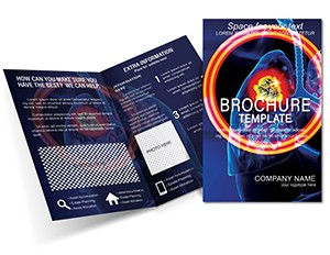 Designs Lung Cancer Brochure template