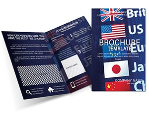 Currencies World Brochures templates