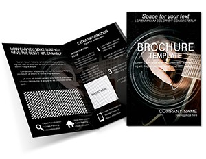 Tutorial Guitar Brochures templates