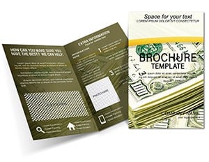Dollars Money Brochures templates