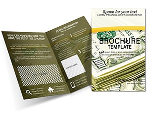 Dollars Money Brochures templates
