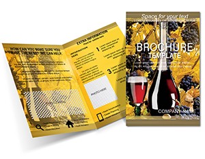 Make Wine Brochures templates