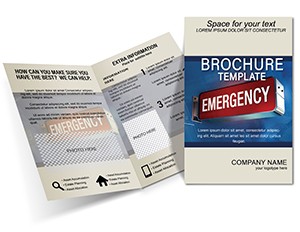 Emergency Brochures templates