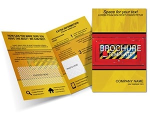 Fire Ax Brochures templates