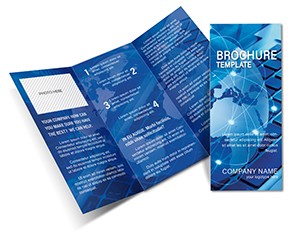 Design Internet Service Providers Brochures template