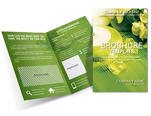 Beauty Relaxation Techniques Brochure template