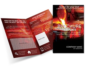 Blast Furnace Brochure Template | Design, Print, Download