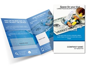 Money Mastery Brochure Template for Half Fold Design