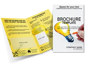 Creative Half Fold Brochure Template | Design and Print