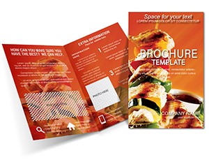 Menu restaurant Brochures templates