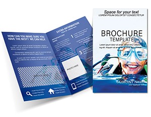 Diving Lessons Brochures templates