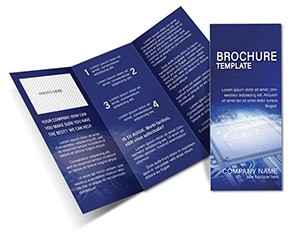 CPU chip Brochures templates