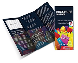 Professional Web Programming Brochure Template | Design Print