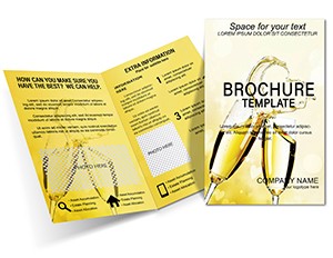 Congratulations for Wedding Brochure Template