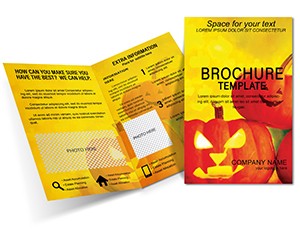 Pumpkins, Fall, Halloween Brochures templates