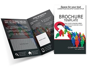 Marketing Attract Customers Brochure template