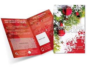 Celebrate Christmas properly Brochures templates
