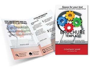 Ideas Advertising and Marketing Brochure template
